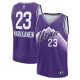 Men's Unisex Utah Jazz #23 Lauri Markkanen Purple 2023/34 Fast Break City Edition Jersey