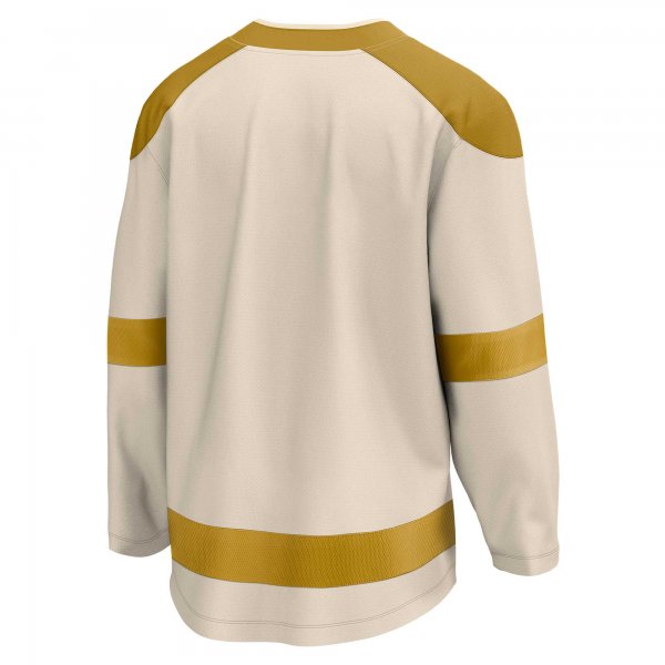 Men's Vegas Golden Knights Fanatics Cream 2024 NHL Winter Classic Breakaway Jersey