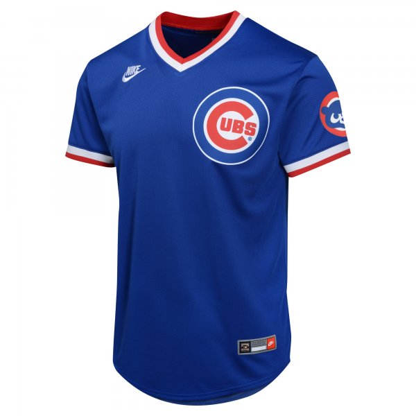 Youth Chicago Cubs Ryne Sandberg Nike Blue Cooperstown Collection Limited Player Jersey