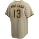 Men's San Diego Padres Manny Machado Nike Tan Alternate Replica Player Jersey