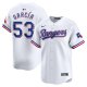 Men's Texas Rangers Adolis GarcÃÂ­a Nike White Home Limited Jersey