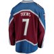 Men's Colorado Avalanche Devon Toews Fanatics Burgundy Home Breakaway Player Jersey