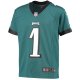 Youth Philadelphia Eagles Jalen Hurts Nike Green Game Jersey