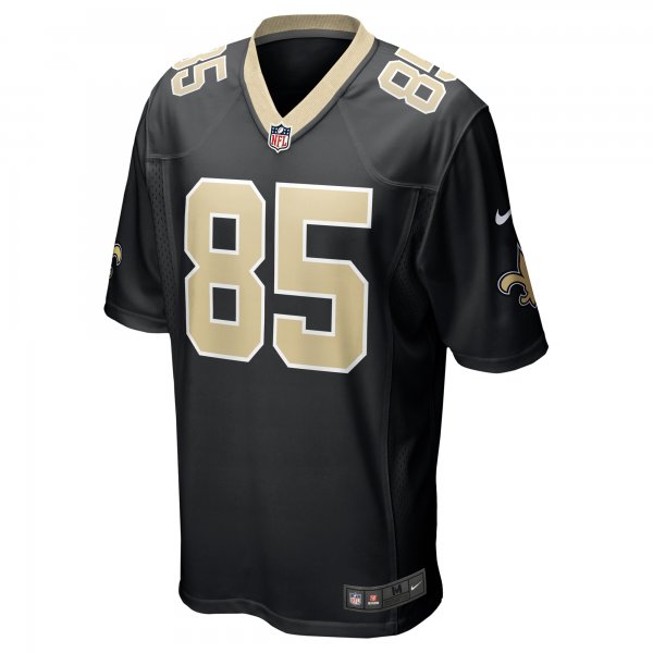 Men's New Orleans Saints Jontre Kirklin Nike  Black Team Game Jersey