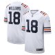 Men's Chicago Bears #18 Caleb Williams Nike White 2024 NFL Draft 2nd Alternate Limited Player Jersey