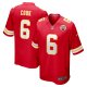 Men's Kansas City Chiefs Bryan Cook Nike Red Game Player Jersey