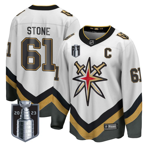 Youth Vegas Golden Knights #61 Mark Stone 2023 Stanley Cup Final Stitched Jersey