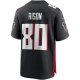 Men's Atlanta Falcons Andre Rison Nike Black Game Retired Player Jersey