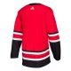 Men's Carolina Hurricanes adidas Red Home Blank Jersey