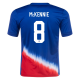 Nike Mens United States Weston McKennie Away Jersey 24/25 (Old Royal/Sport Red)