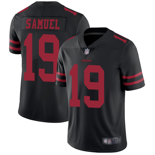 San Francisco 49ers #19 Deebo Samuel Black Alternate Youth Stitched NFL Vapor Untouchable Limited Jersey