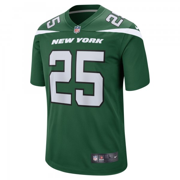 Men's New York Jets Israel Abanikanda Nike Gotham Green  Game Jersey