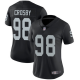 Las Vegas Raiders #98 Maxx Crosby Black Team Color Women's Stitched NFL Vapor Untouchable Limited Jersey