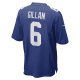 Men's New York Giants Jamie Gillan Nike Royal Game Player Jersey