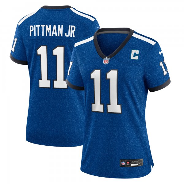 Women's Indianapolis Colts Michael Pittman Jr. Nike Blue Player Jersey