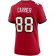 Women's Tampa Bay Buccaneers Mark Carrier Nike Red Game Retired Player Jersey