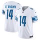 Men's Detroit Lions Amon-Ra St. Brown Nike White Vapor F.U.S.E. Limited Jersey