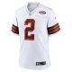 Men's Cleveland Browns Amari Cooper Nike White Alternate Game Jersey