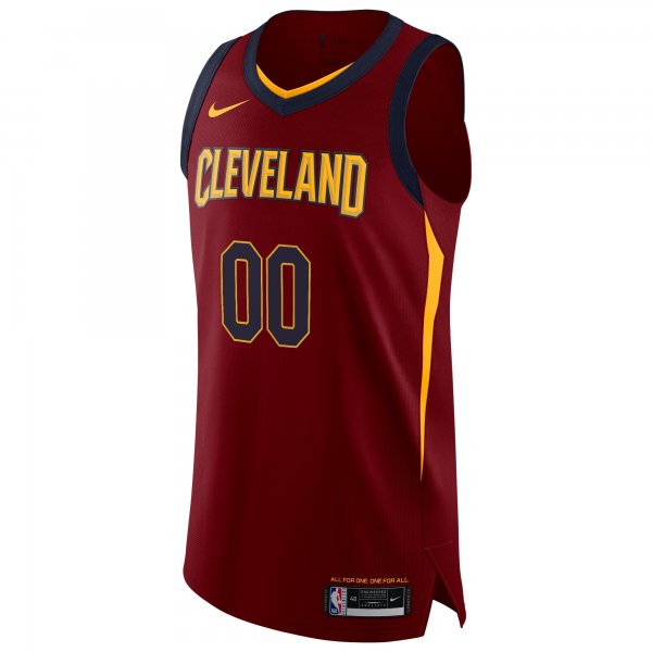 Men's Cleveland Cavaliers Nike Wine Custom Jersey - Icon Edition