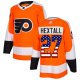 Adidas Philadelphia Flyers #27 Ron Hextall Orange Home USA Flag Stitched NHL Jersey