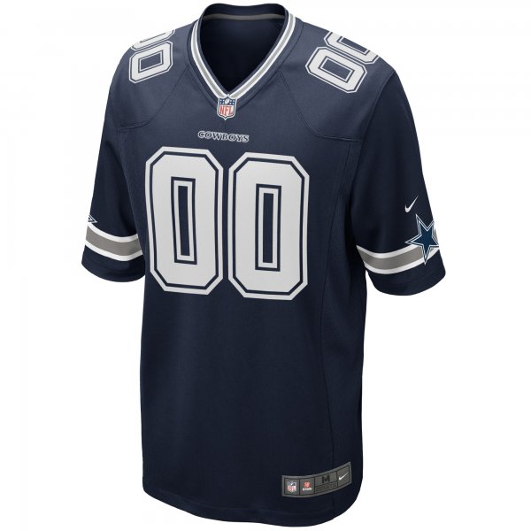 Men's Dallas Cowboys Nike Navy Custom Game Jersey