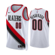 Men's Portland Trail Blazers #00 Scoot Henderson Nike Icon Edition Swingman 2023 NBA Draft White Jersey