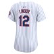 Women's New York Mets Francisco Lindor Nike White Home Limited Player Jersey