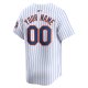 Men's New York Mets Nike White Home Limited Custom Jersey