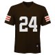 Youth Cleveland Browns Nick Chubb Brown Replica Player Jersey