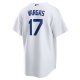 Men's Los Angeles Dodgers Miguel Vargas Nike White Replica Player Jersey