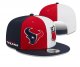 Houston Texans Black Red And White Cap