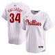 Men's Philadelphia Phillies #34 Roy Halladay Nike White Home Limited Player Jersey