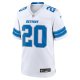 Men's Detroit Lions Barry Sanders Nike White Retired Player Game Jersey