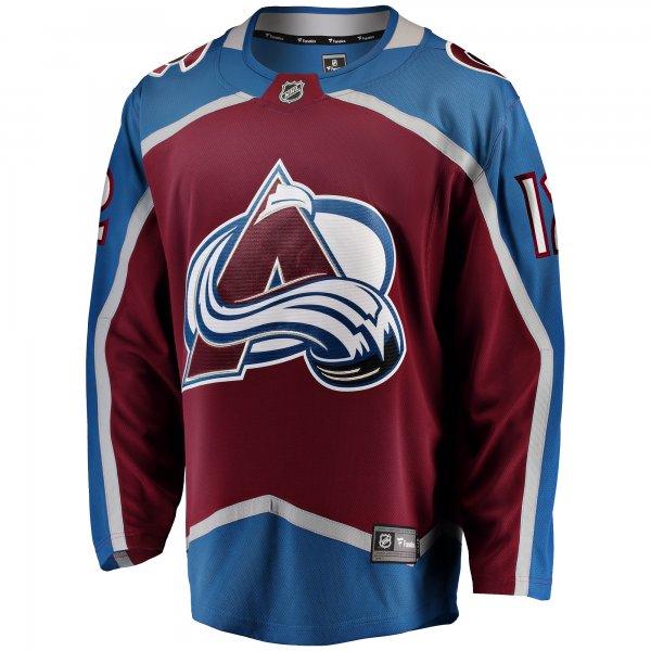 Men's Colorado Avalanche Brandon Duhaime Fanatics Maroon Home Premier Breakaway Player Jersey