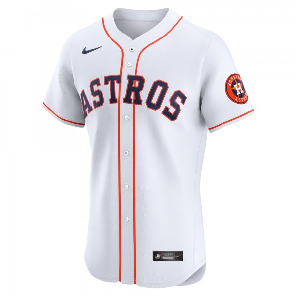 Men's Houston Astros Nike White Home Elite Jersey