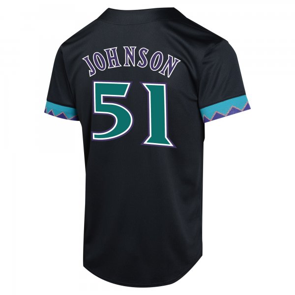 Youth Arizona Diamondbacks Randy Johnson Nike Black Cooperstown Collection Limited Player Jersey