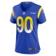 Women's Los Angeles Rams Earnest Brown IV Nike  Royal Team Game Jersey