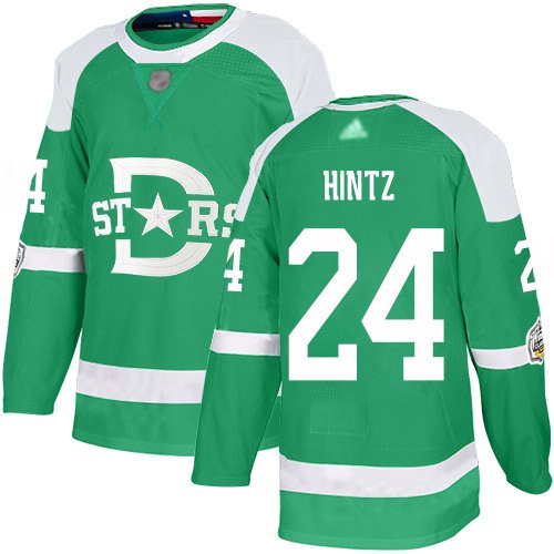 Dallas Stars #24 Roope Hintz Green 2020 Winter Classic Stitched NHL Jersey