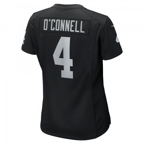 Women's Las Vegas Raiders Aidan O'Connell Nike  Black  Game Jersey