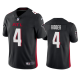 Men's Nike NFL Atlanta Falcons Desmond Ridder #4 Black Vapor Limited Jersey