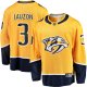 Men's Nashville Predators Jeremy Lauzon Fanatics Gold Home Breakaway Player Jersey