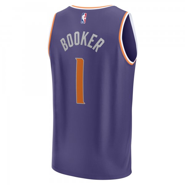 Youth Phoenix Suns Devin Booker Fanatics Purple Fast Break Player Jersey - Icon Edition