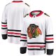 Men's Chicago Blackhawks Fanatics White Breakaway Away Jersey