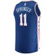 Men's Philadelphia 76ers Jaden Springer Fanatics Royal Fast Break Replica Jersey - Icon Edition