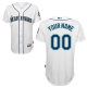 Seattle Mariners White Men's Customized Cool Base MLB Jersey