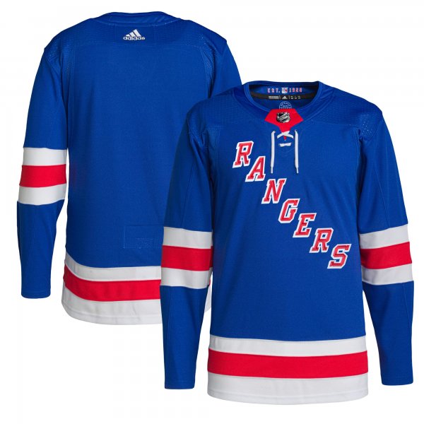 Men's New York Rangers adidas Royal Home Primegreen Jersey