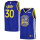 Men's Golden State Warriors Stephen Curry Fanatics Royal Fast Break Player Badge Jersey