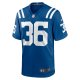 Men's Indianapolis Colts Henry Black Nike  Royal Team Game Jersey