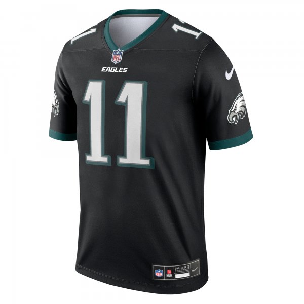 Men's Philadelphia Eagles A.J. Brown Nike Black Legend Jersey