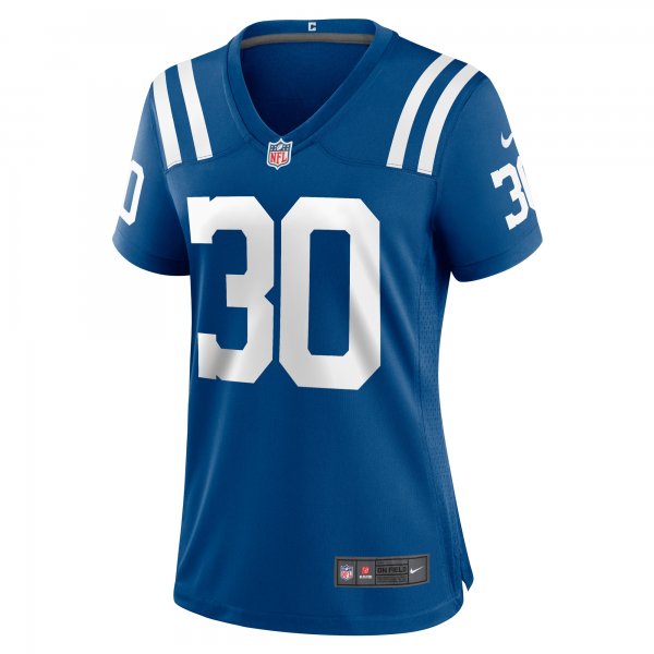 Women's Indianapolis Colts Darren Hall Nike  Royal Team Game Jersey